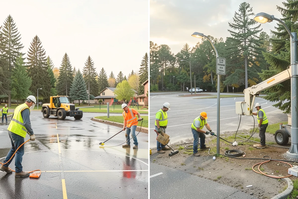 Concrete Repairs in Sammamish, King County, WA - Evaluate defects and identify base or drainage causes