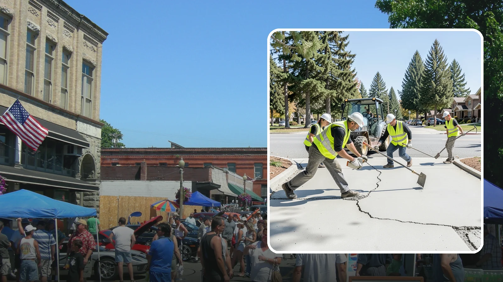 Concrete Repairs in Snohomish, Snohomish County, WA - We repair spalled, cracked, and settled public concrete flatwork to restore safe, code-compliant surfaces.
