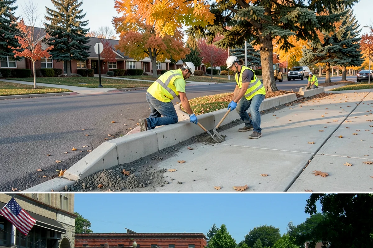 Concrete Repairs in Snohomish, Snohomish County, WA - Concrete placement favors the drier, milder season so temperature and moisture support proper curing and finish quality.