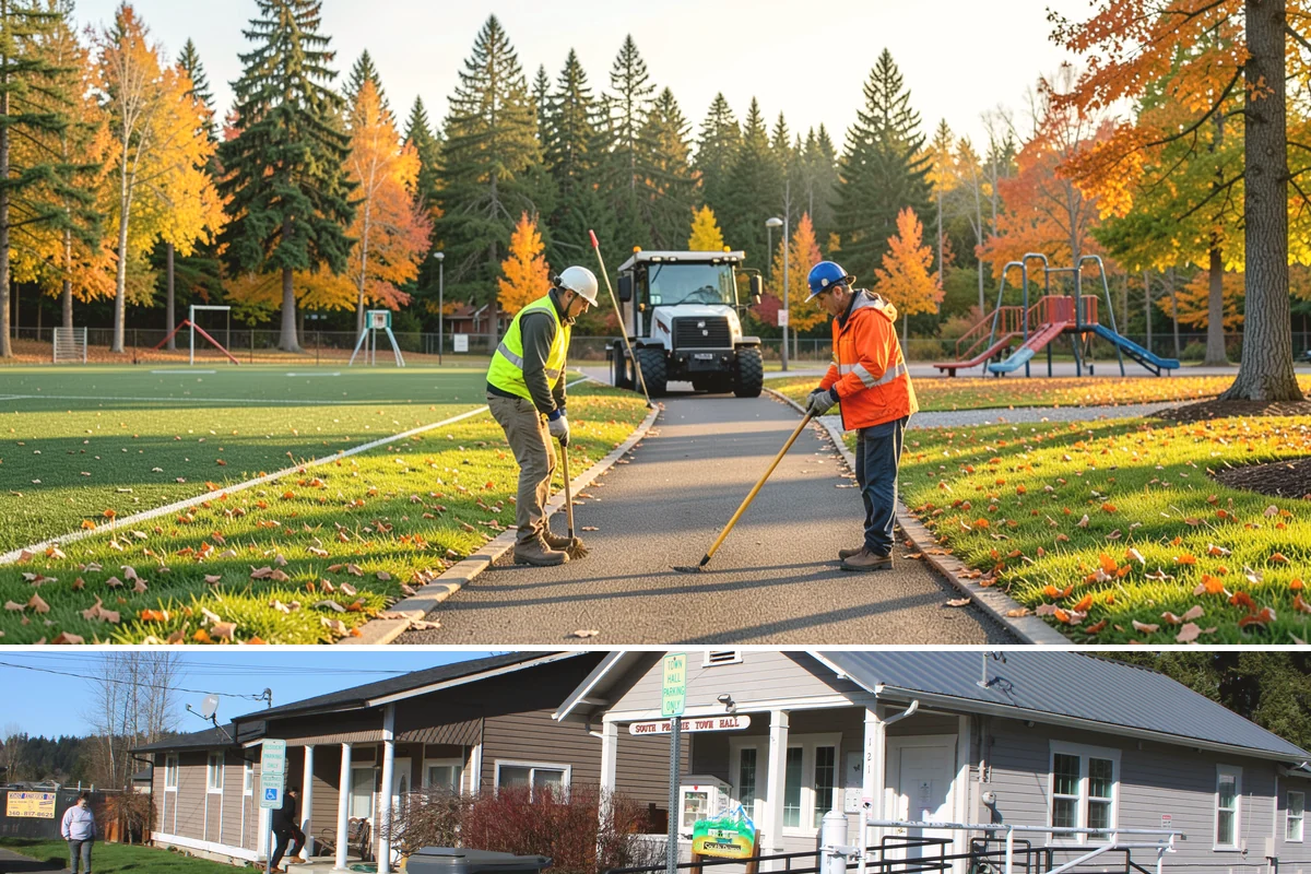 Concrete Repairs in South Prairie, Pierce County, WA - Concrete placement favors the drier, milder season so temperature and moisture support proper curing and finish quality.