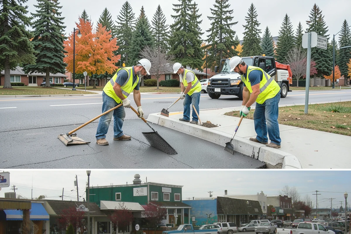 Concrete Repairs in Stanwood, Snohomish County, WA - Concrete placement favors the drier, milder season so temperature and moisture support proper curing and finish quality.