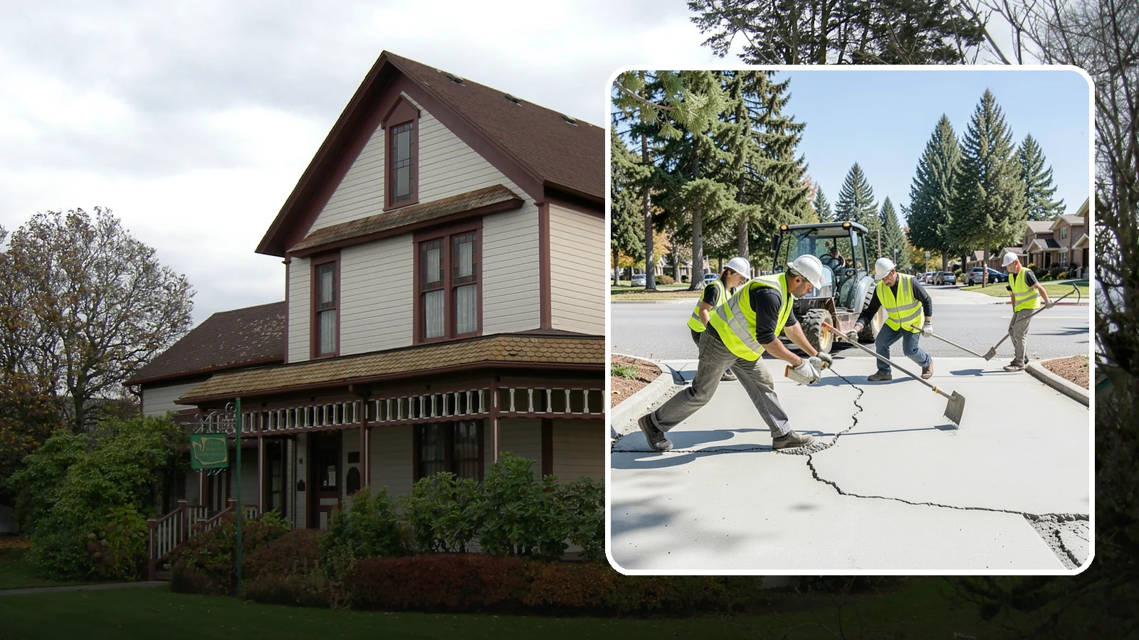 Concrete Repairs in Sumner, Pierce County, WA - We repair spalled, cracked, and settled public concrete flatwork to restore safe, code-compliant surfaces.
