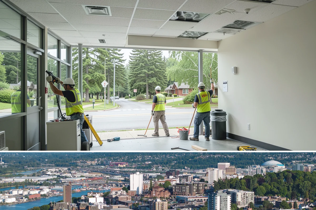Concrete Repairs in Tacoma, Pierce County, WA - Concrete placement favors the drier, milder season so temperature and moisture support proper curing and finish quality.