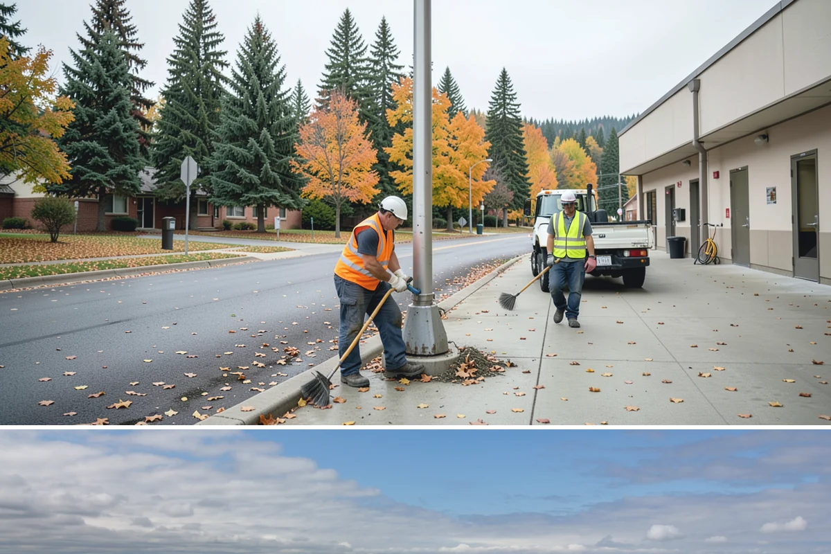 Concrete Repairs in University Place, Pierce County, WA - Concrete placement favors the drier, milder season so temperature and moisture support proper curing and finish quality.