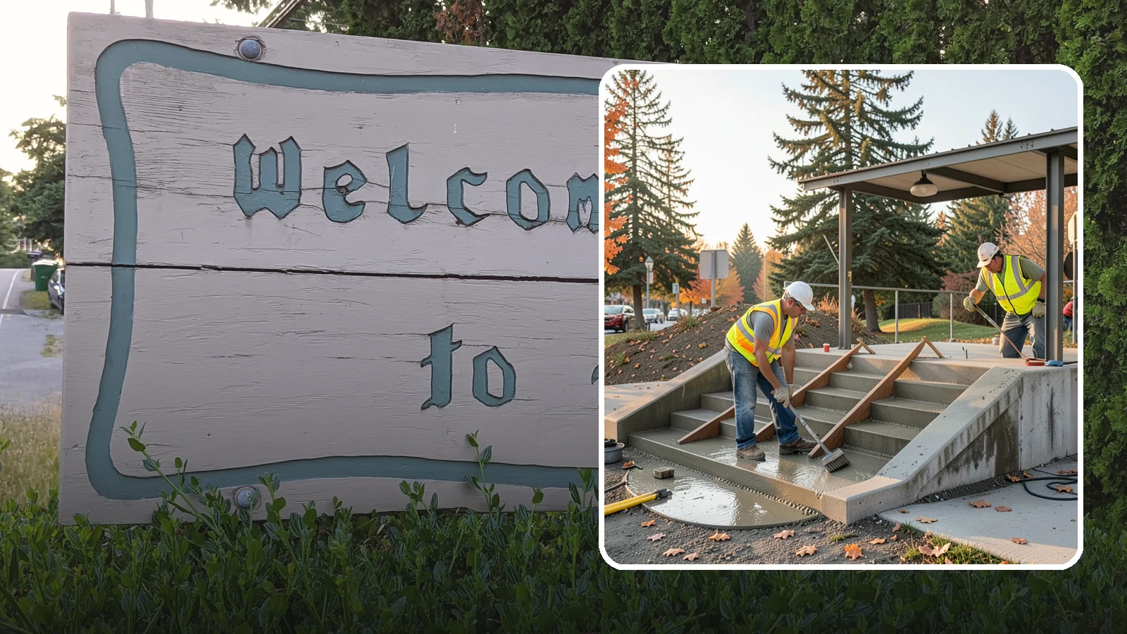 Concrete Stairs Construction in Brier, Snohomish County, WA - Cast-in-place concrete stairs and landings built to code for parks, transit stops, and civic buildings.
