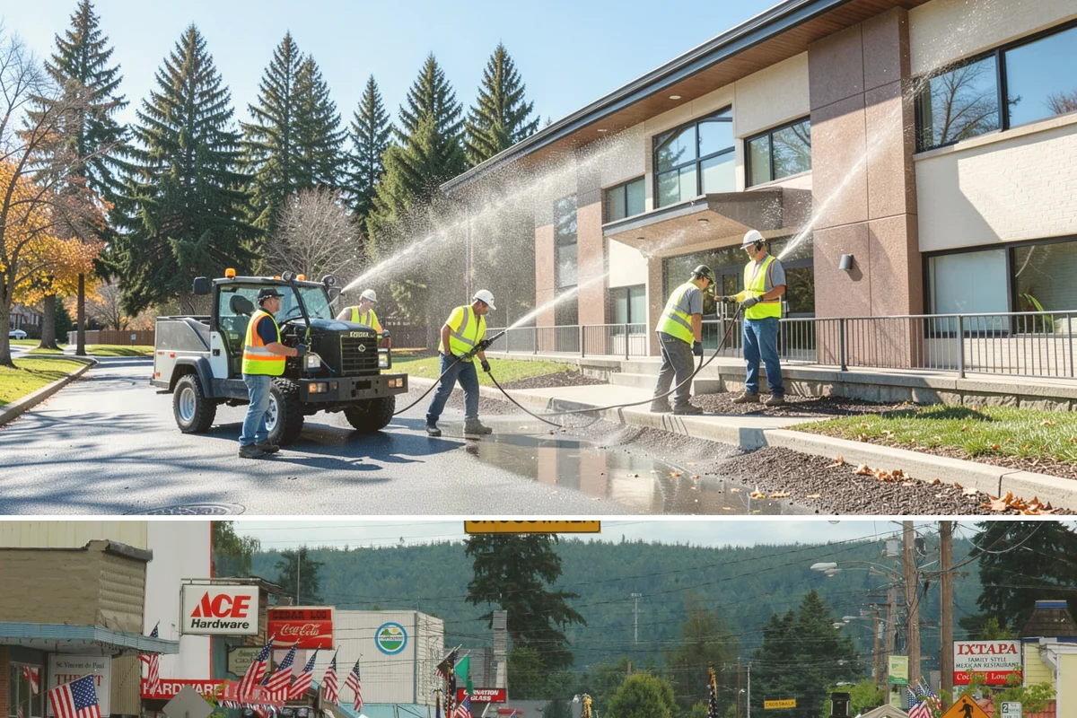 Concrete Stairs Construction in Carnation, King County, WA - Dry-season placement is preferred so footings can be excavated in stable soil and finishes cure without rain marring.
