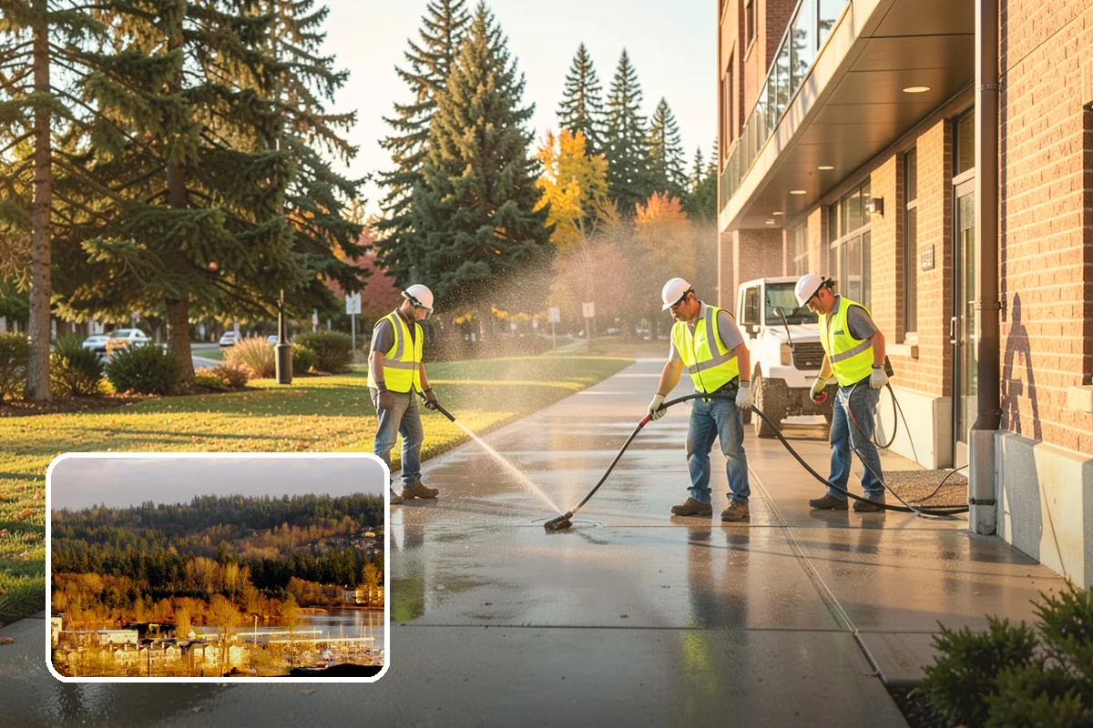 Concrete Stairs Construction in Kenmore, King County, WA - Uniform risers and treads that satisfy inspectors