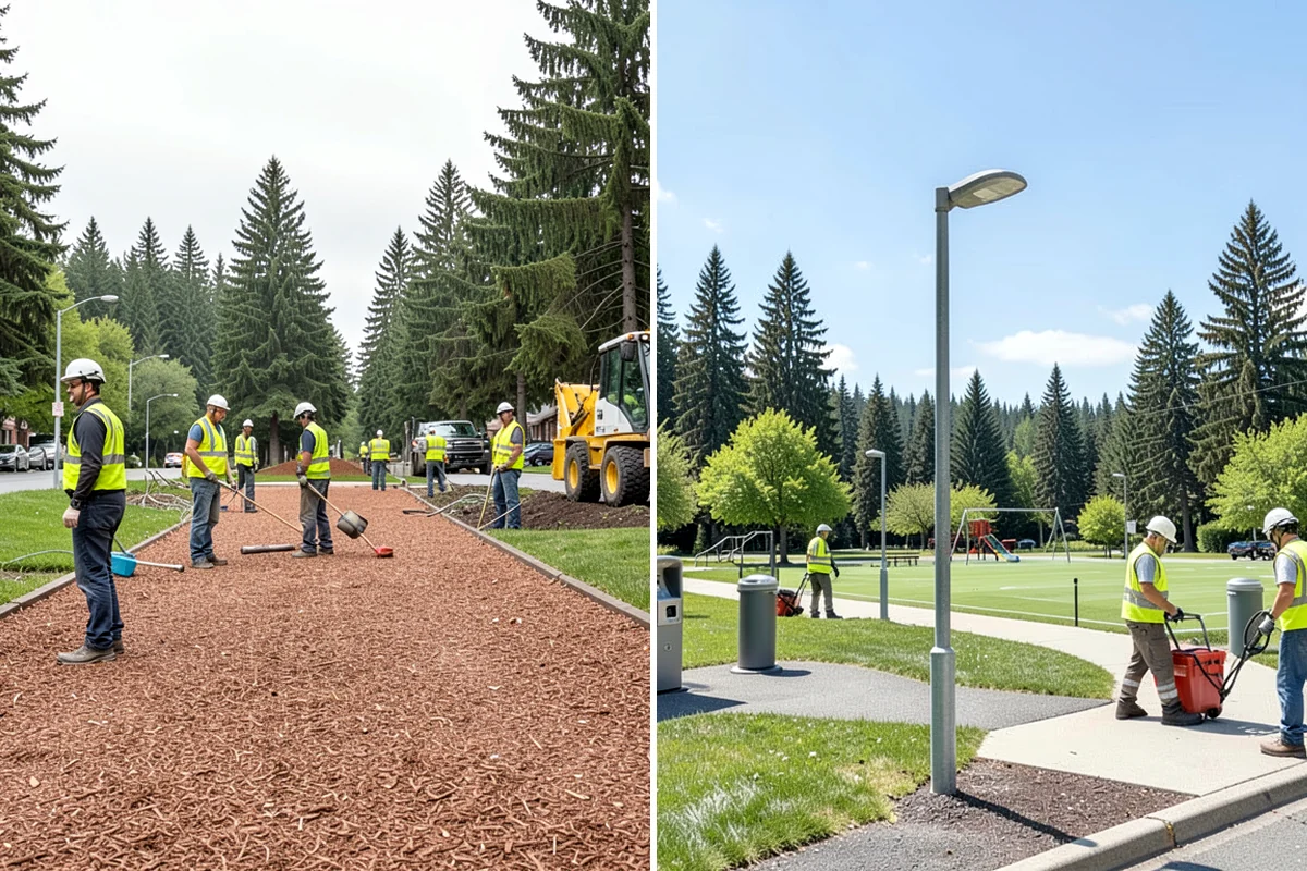 Concrete Stairs Construction in Lakewood, Pierce County, WA - Confirm elevations, rise-over-run, and code requirements for the flight