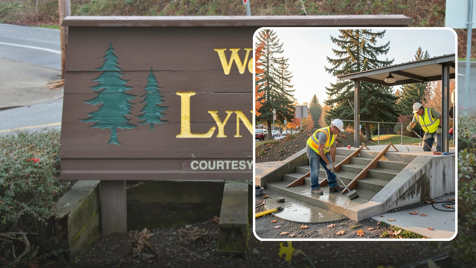 Concrete Stairs Construction in Lynnwood, Snohomish County, WA - Cast-in-place concrete stairs and landings built to code for parks, transit stops, and civic buildings.