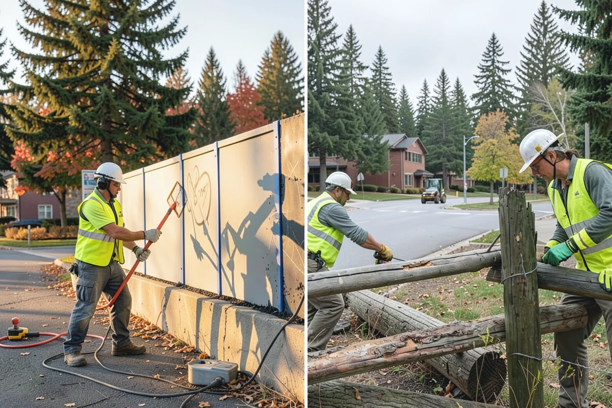 Concrete Stairs Construction in Medina, King County, WA - Confirm elevations, rise-over-run, and code requirements for the flight