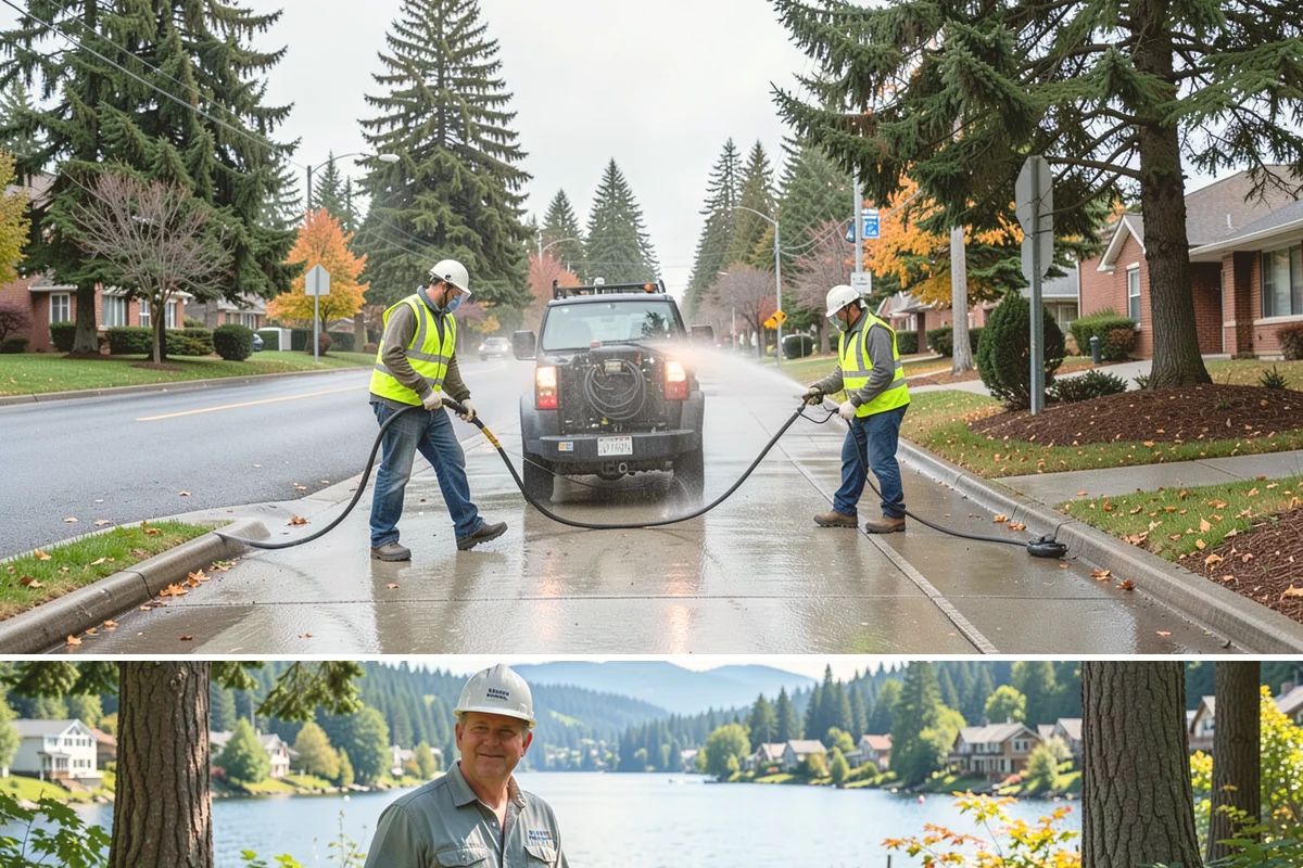 Concrete Stairs Construction in Milton, King County, WA - Dry-season placement is preferred so footings can be excavated in stable soil and finishes cure without rain marring.