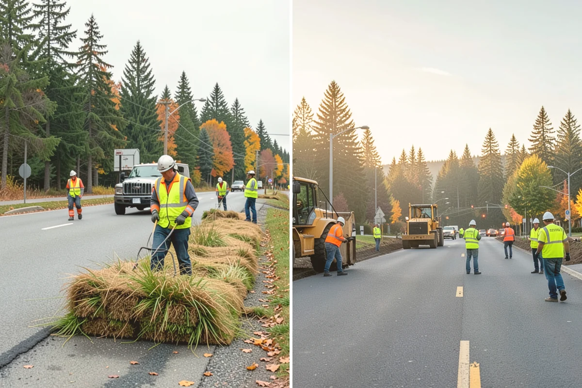 Concrete Stairs Construction in Mount Vernon, Skagit County, WA - Confirm elevations, rise-over-run, and code requirements for the flight