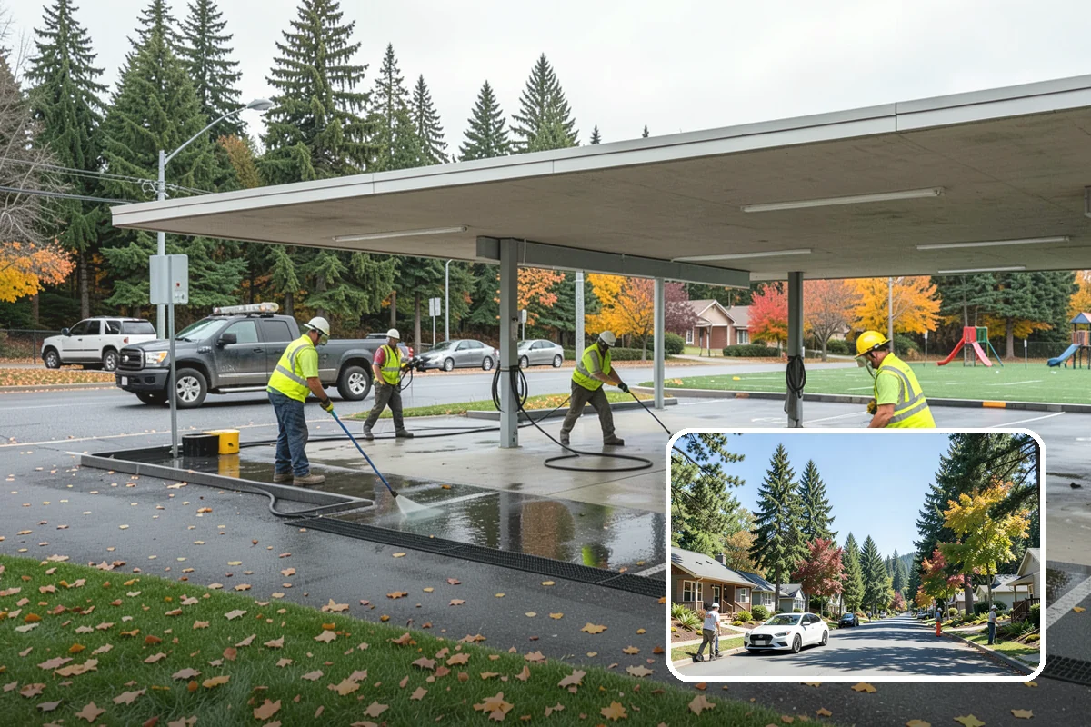 Concrete Stairs Construction in Orting, Pierce County, WA - Uniform risers and treads that satisfy inspectors