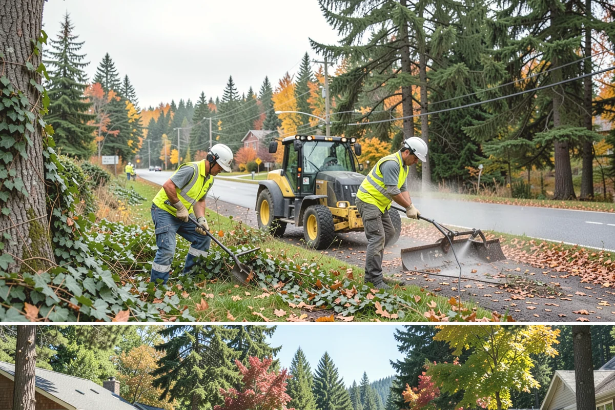 Concrete Stairs Construction in Orting, Pierce County, WA - Dry-season placement is preferred so footings can be excavated in stable soil and finishes cure without rain marring.