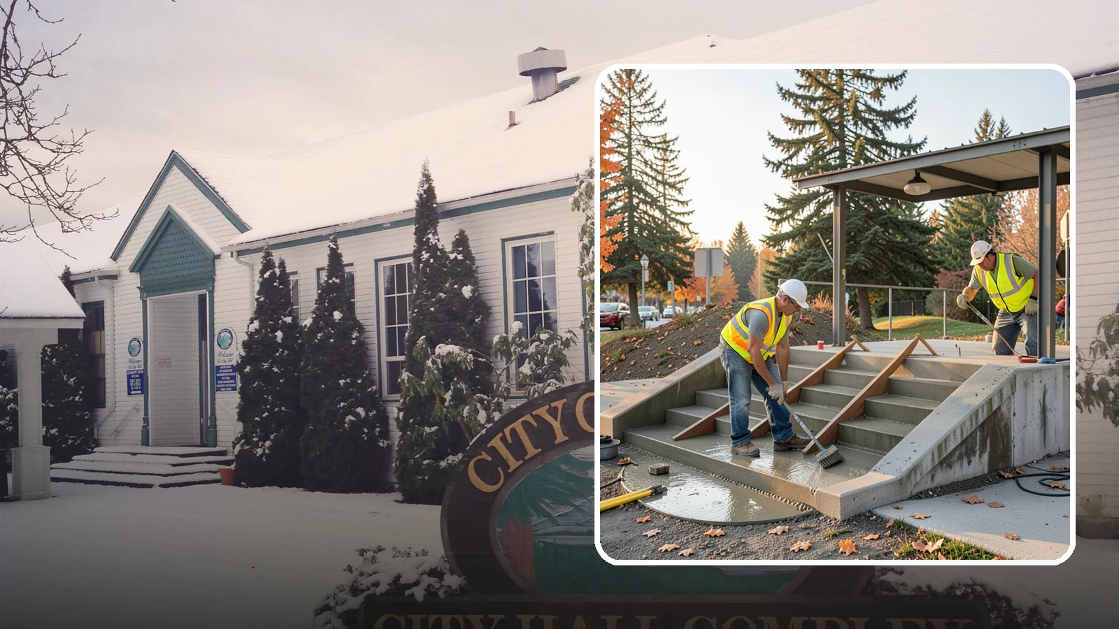 Concrete Stairs Construction in Pacific, King County, WA - Cast-in-place concrete stairs and landings built to code for parks, transit stops, and civic buildings.