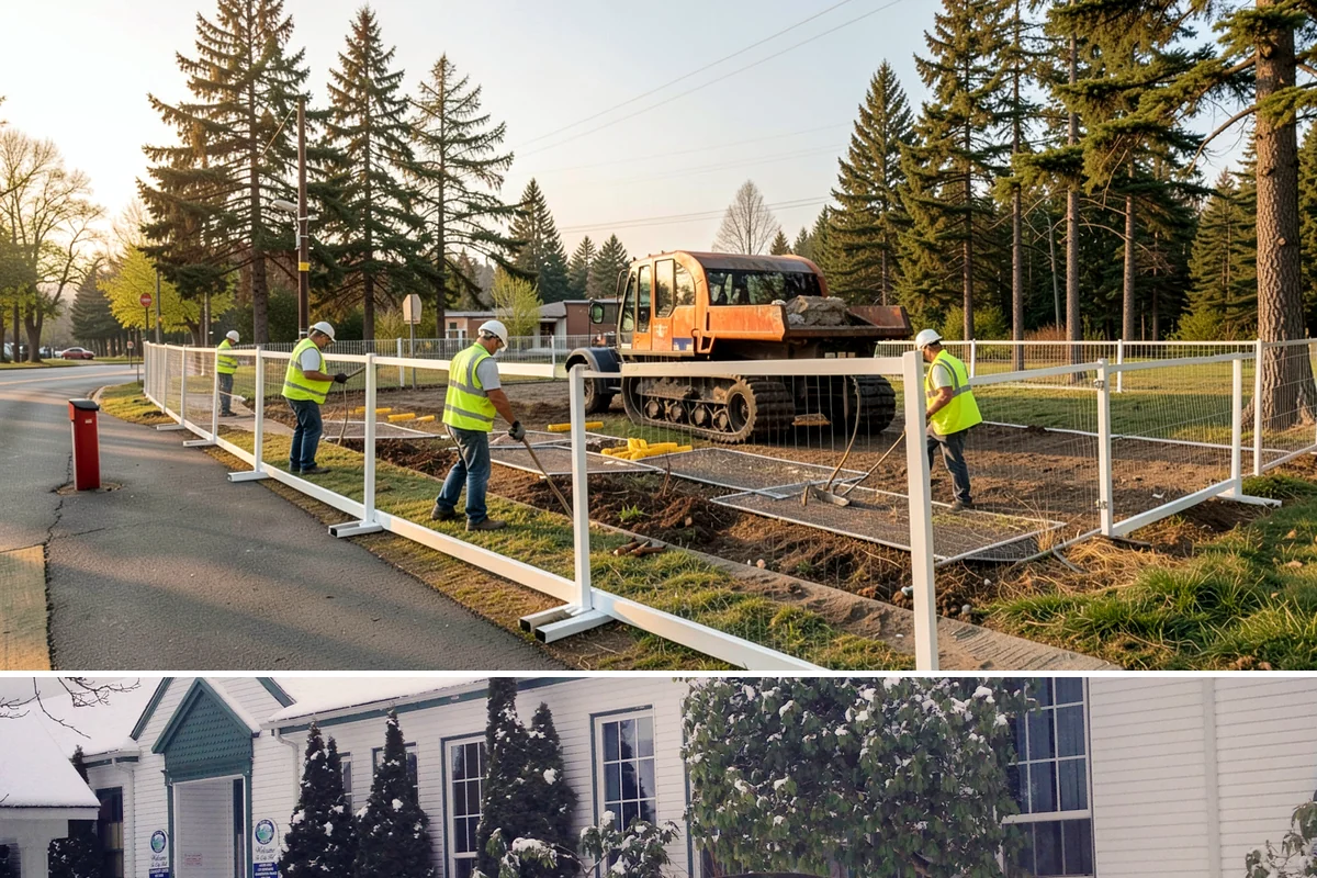 Concrete Stairs Construction in Pacific, King County, WA - Dry-season placement is preferred so footings can be excavated in stable soil and finishes cure without rain marring.