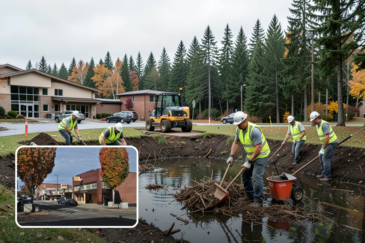 Concrete Stairs Construction in Puyallup, Pierce County, WA - Uniform risers and treads that satisfy inspectors