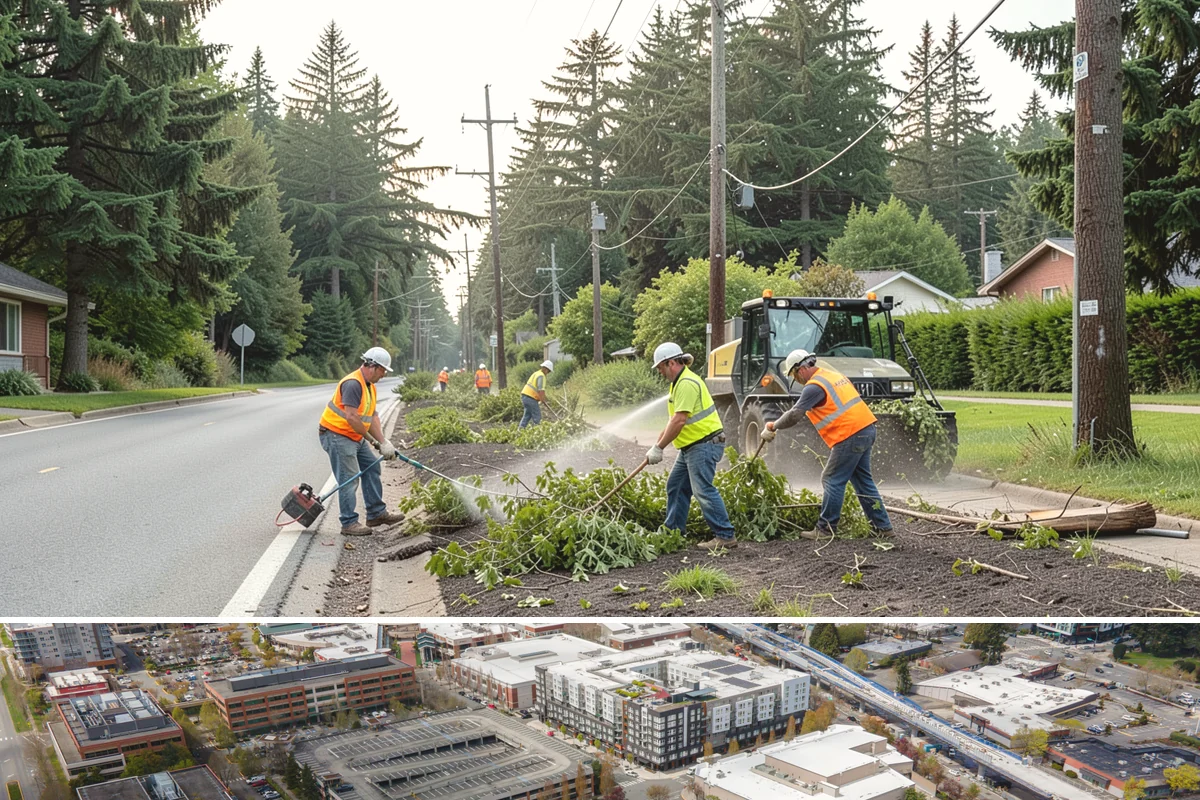 Concrete Stairs Construction in Redmond, King County, WA - Dry-season placement is preferred so footings can be excavated in stable soil and finishes cure without rain marring.