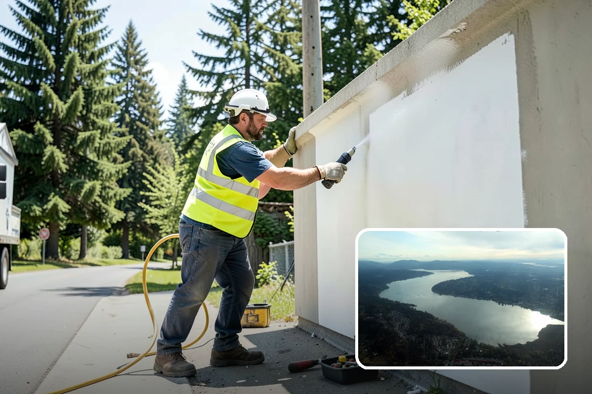Concrete Stairs Construction in Sammamish, King County, WA - Uniform risers and treads that satisfy inspectors