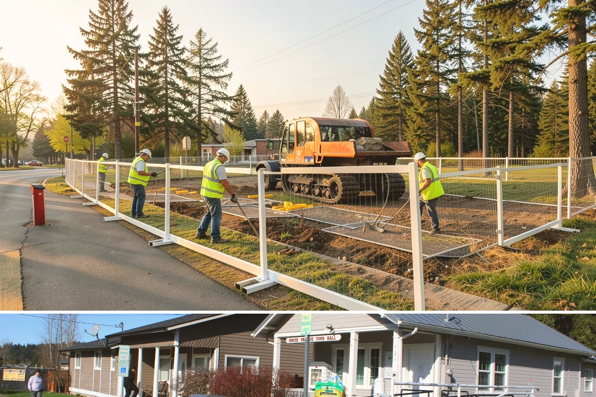 Concrete Stairs Construction in South Prairie, Pierce County, WA - Dry-season placement is preferred so footings can be excavated in stable soil and finishes cure without rain marring.
