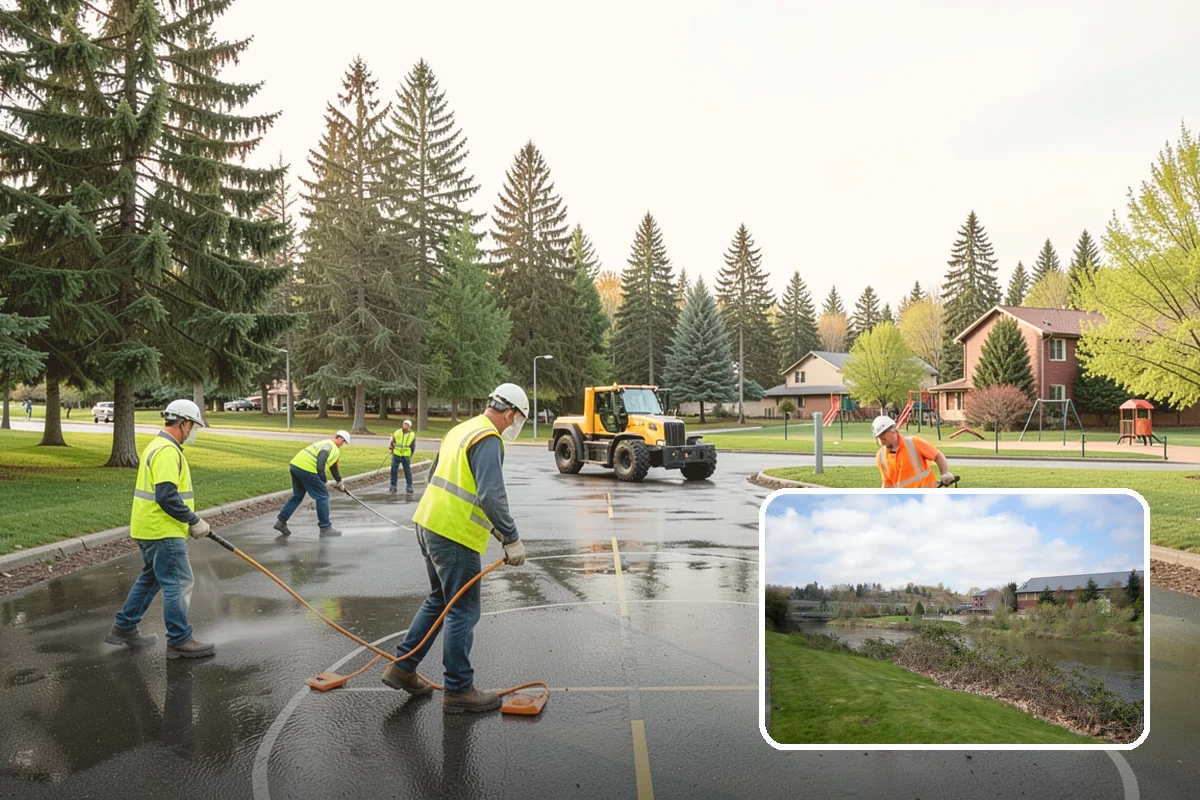 Concrete Stairs Construction in Tukwila, King County, WA - Uniform risers and treads that satisfy inspectors
