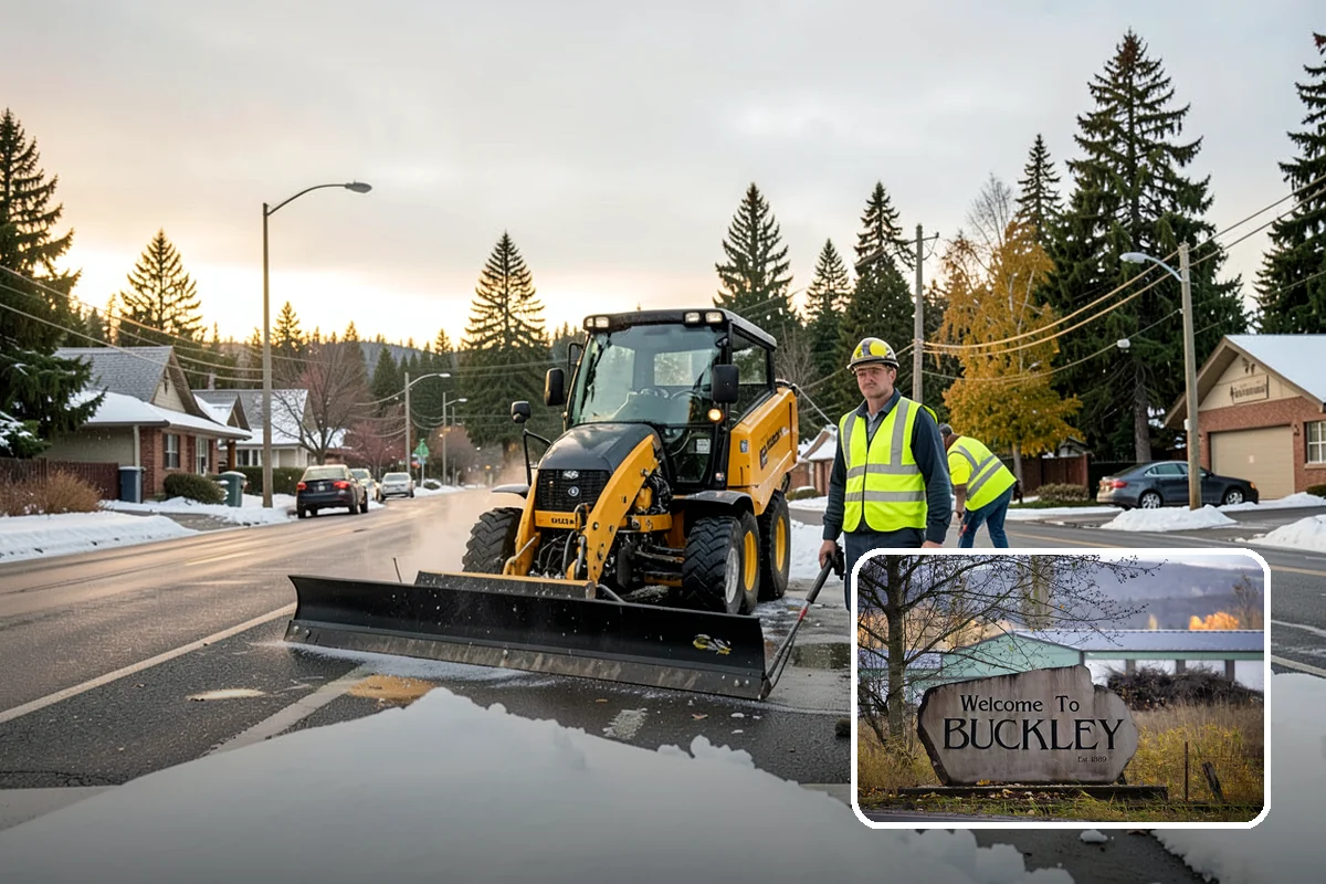Construction Site Cleanup in Buckley, Pierce County, WA - Maintains safe, compliant public construction sites