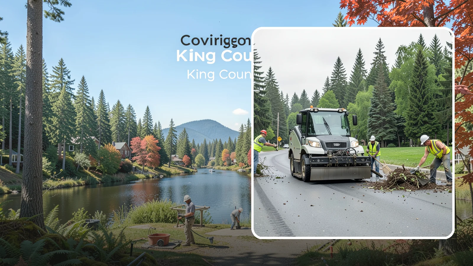 Construction Site Cleanup in Covington, King County, WA - Cleanup of public construction and capital project sites to keep work areas safe and compliant.