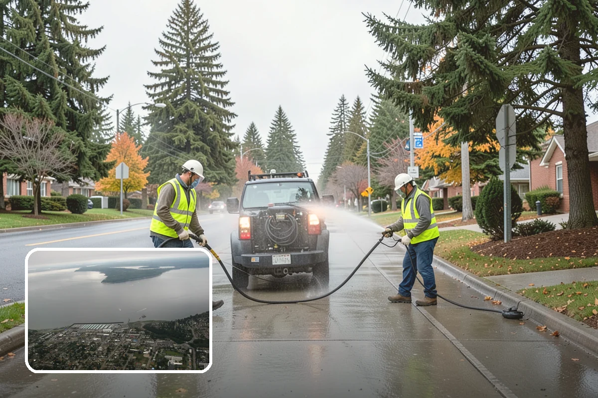 Construction Site Cleanup in Des Moines, King County, WA - Maintains safe, compliant public construction sites
