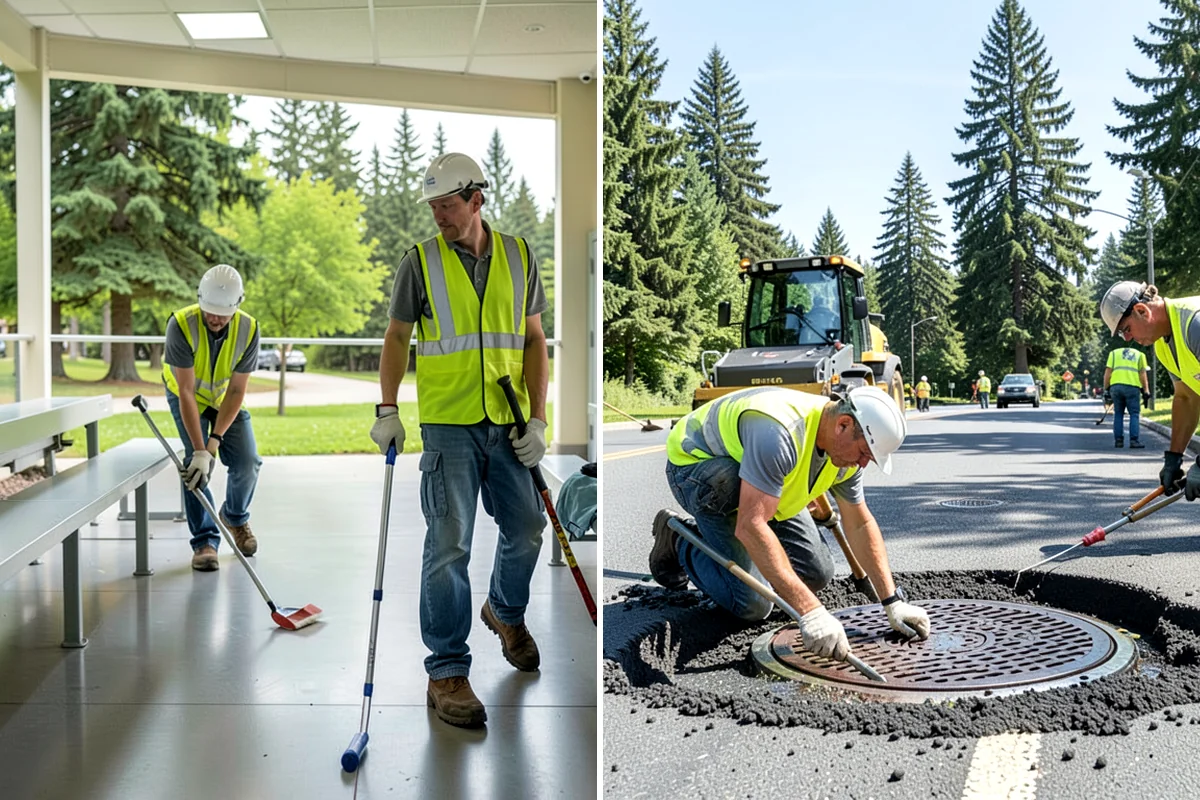 Construction Site Cleanup in Enumclaw, King County, WA - Coordinate scope and timing with the project manager