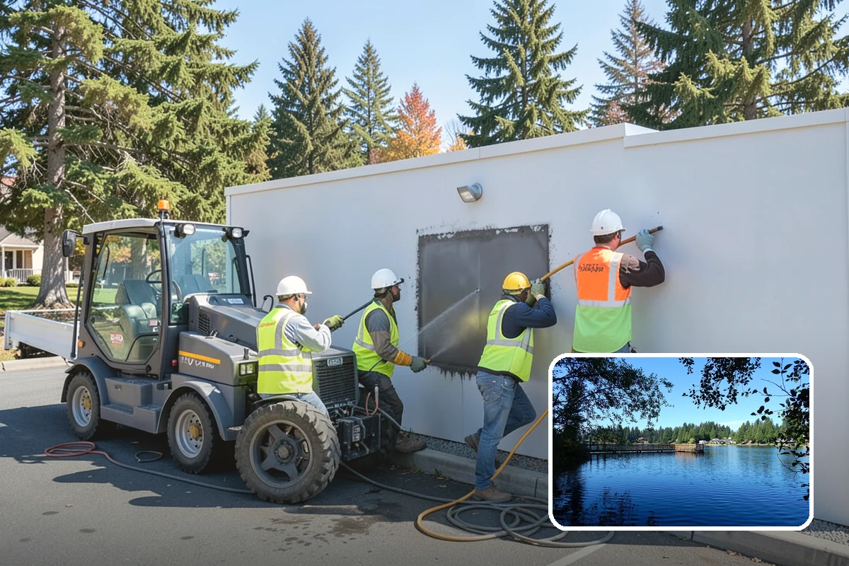 Construction Site Cleanup in Federal Way, King County, WA - Maintains safe, compliant public construction sites