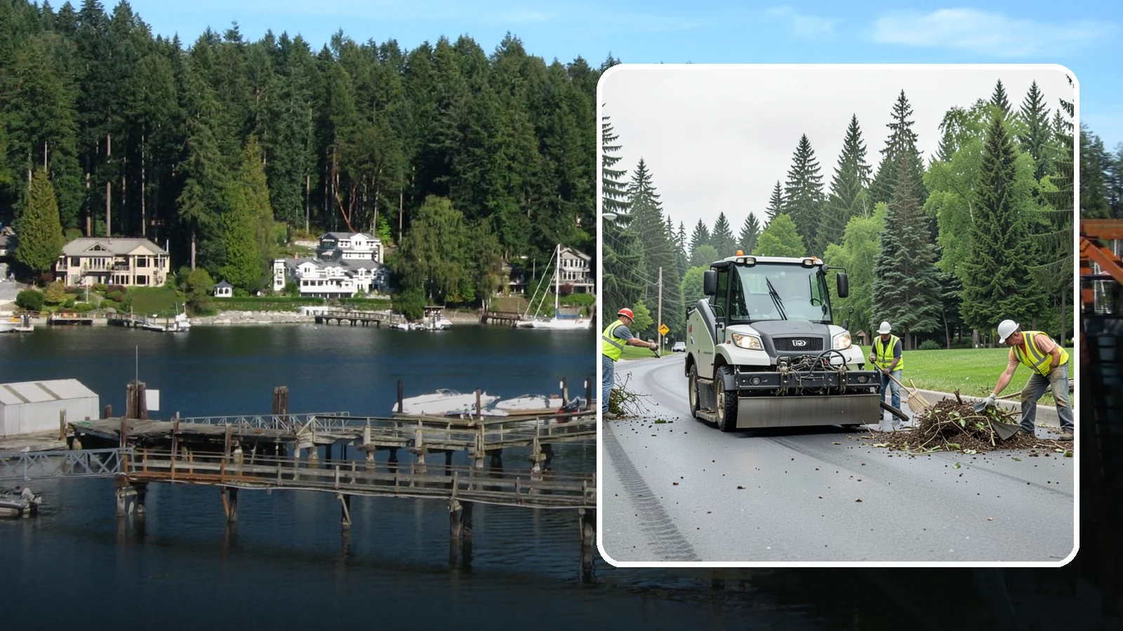 Construction Site Cleanup in Gig Harbor, Pierce County, WA - Cleanup of public construction and capital project sites to keep work areas safe and compliant.