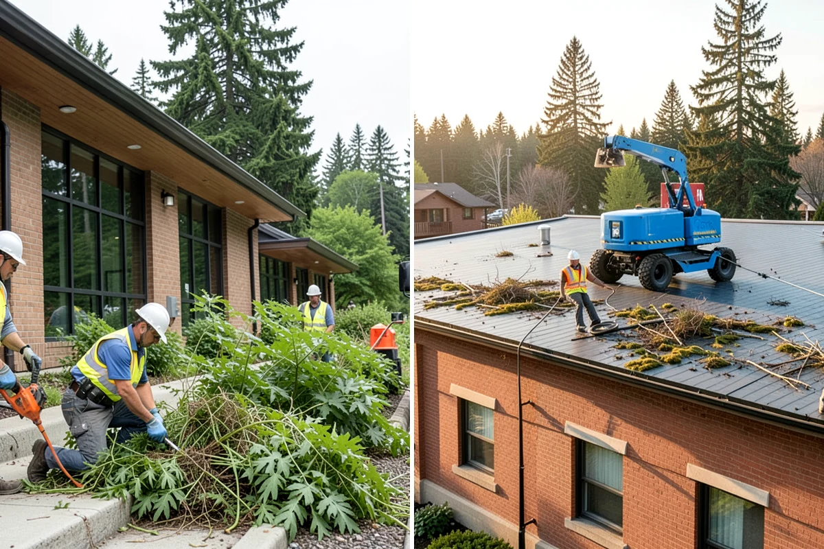 Construction Site Cleanup in Gig Harbor, Pierce County, WA - Coordinate scope and timing with the project manager
