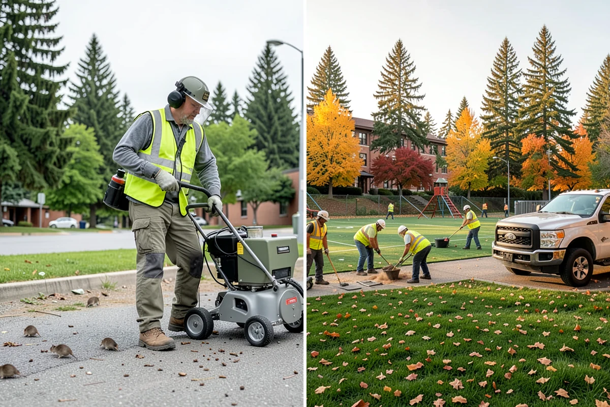 Construction Site Cleanup in Hunts Point, King County, WA - Coordinate scope and timing with the project manager