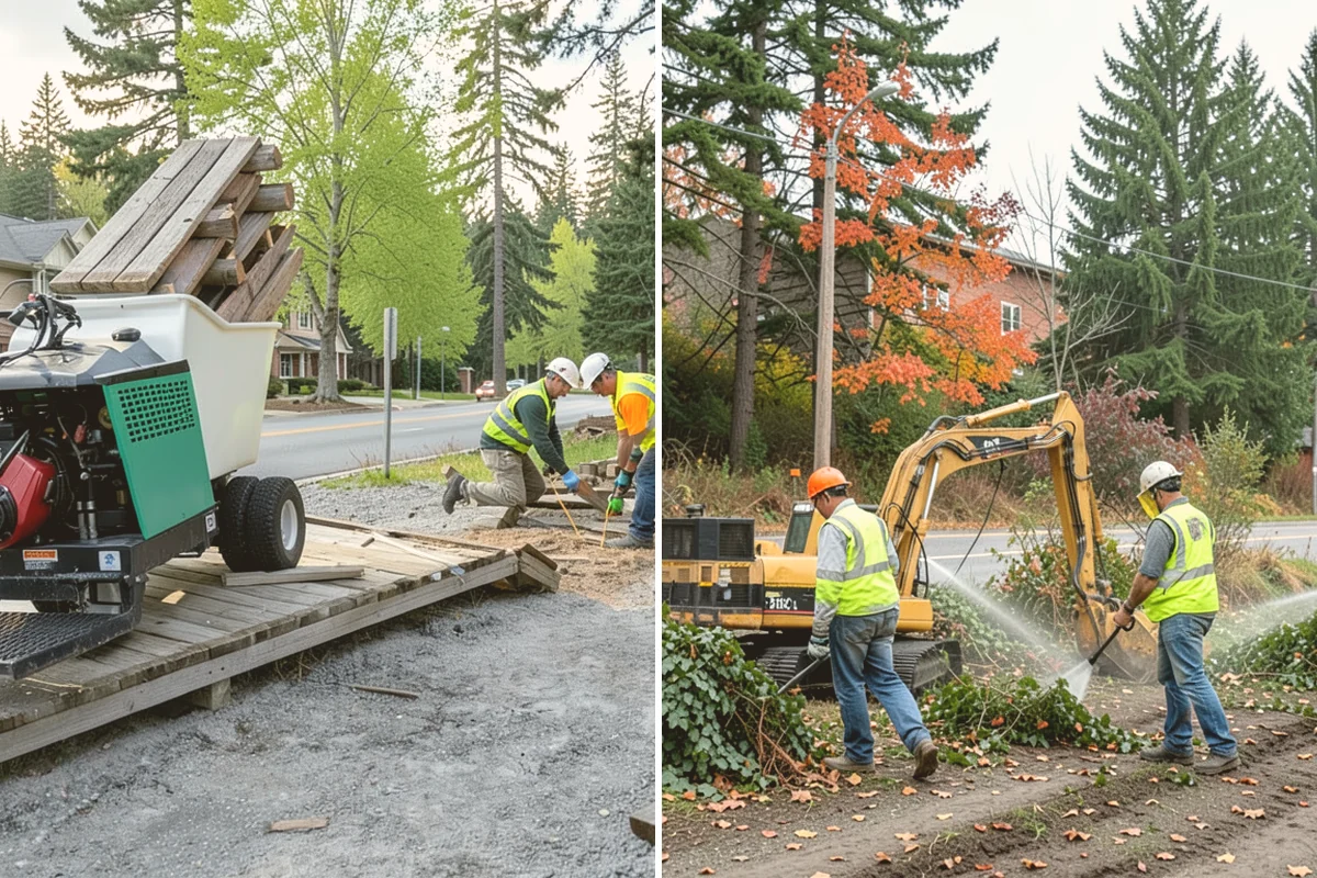 Construction Site Cleanup in Index, Snohomish County, WA - Coordinate scope and timing with the project manager