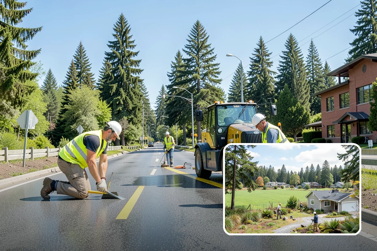 Construction Site Cleanup in Lyman, Skagit County, WA - Maintains safe, compliant public construction sites
