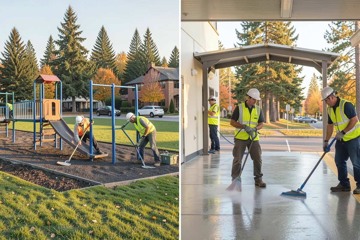 Construction Site Cleanup in Medina, King County, WA - Coordinate scope and timing with the project manager