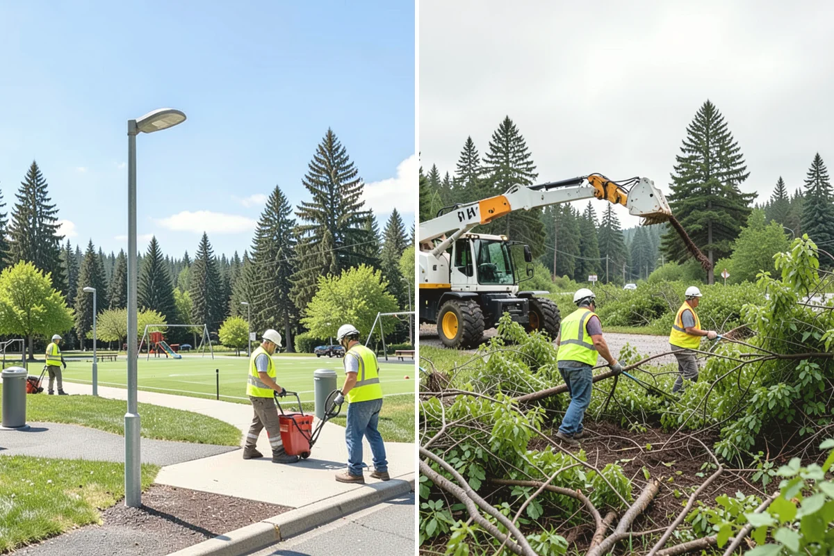 Construction Site Cleanup in North Bend, King County, WA - Coordinate scope and timing with the project manager