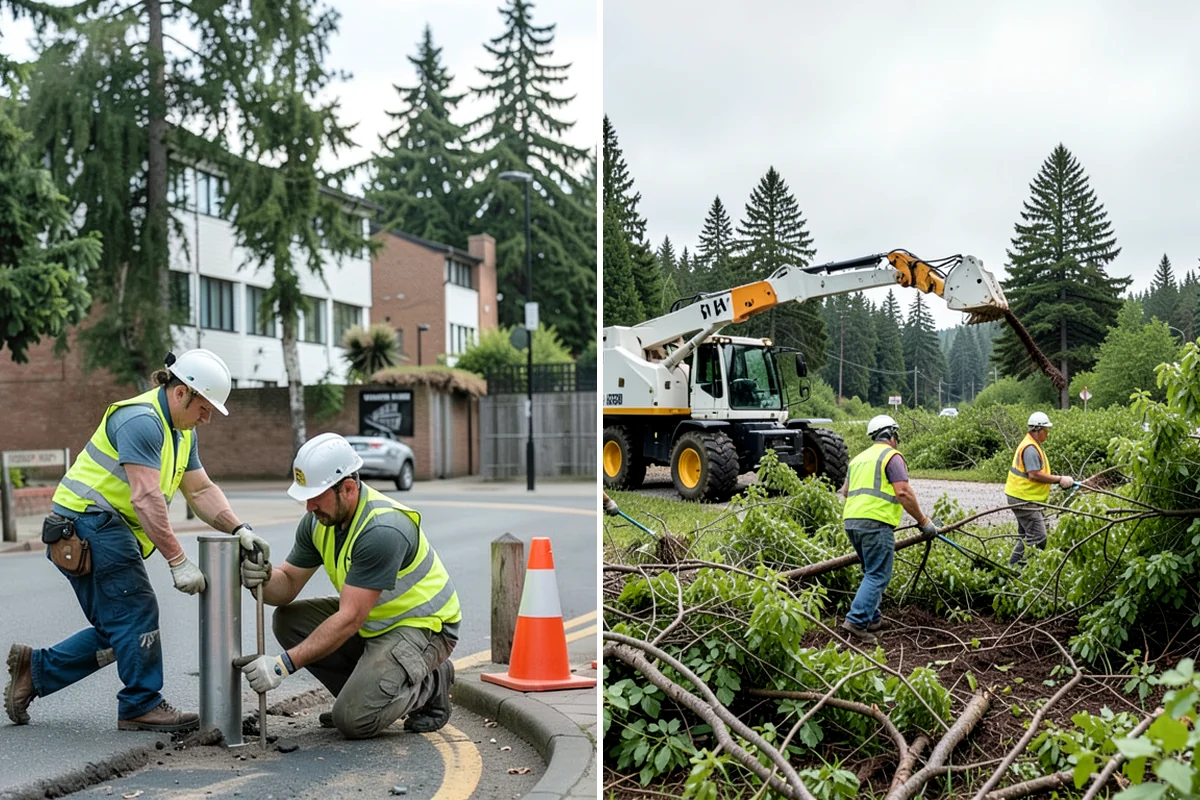 Construction Site Cleanup in Snoqualmie, King County, WA - Coordinate scope and timing with the project manager