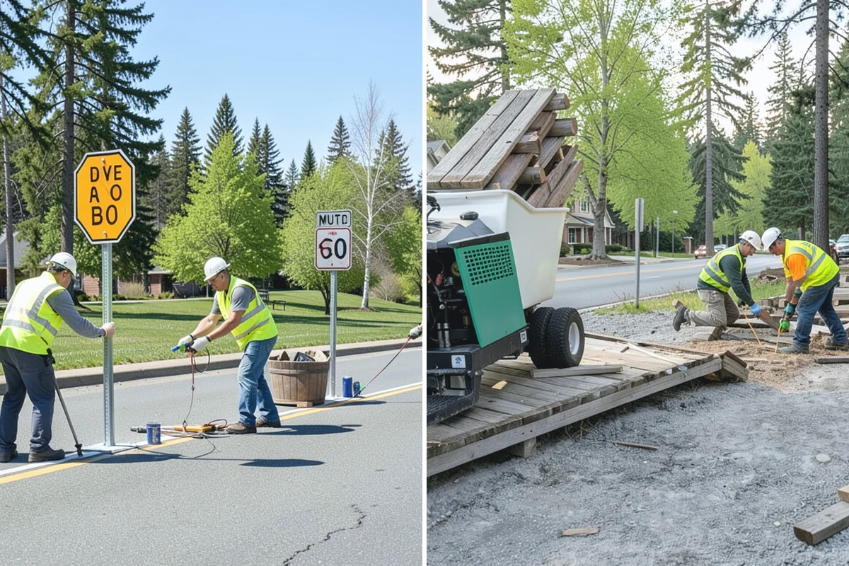 Construction Site Cleanup in South Prairie, Pierce County, WA - Coordinate scope and timing with the project manager