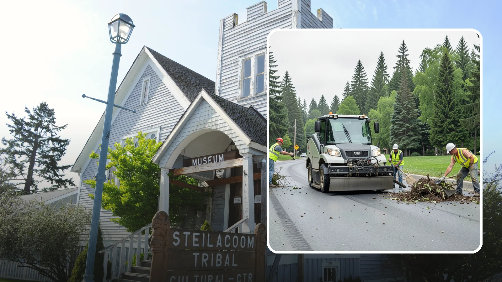 Construction Site Cleanup in Steilacoom, Pierce County, WA - Cleanup of public construction and capital project sites to keep work areas safe and compliant.