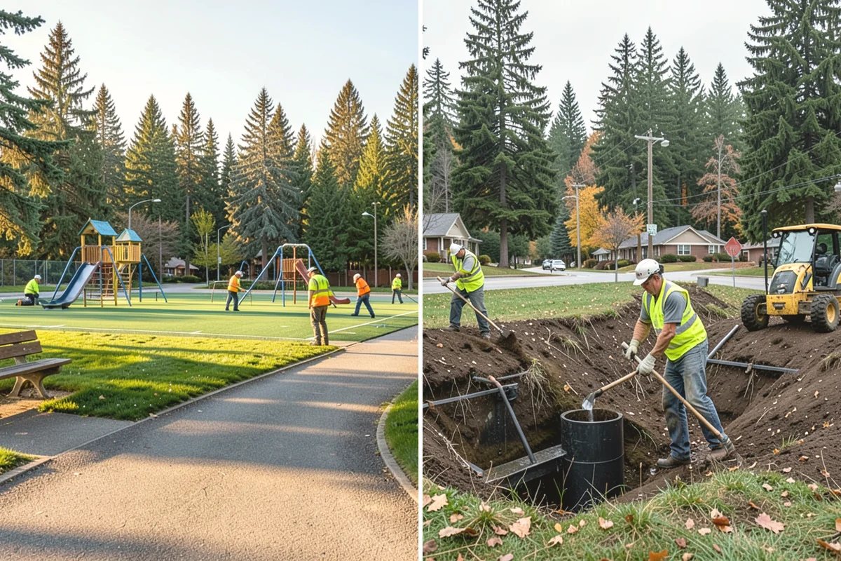 Construction Site Cleanup in Steilacoom, Pierce County, WA - Coordinate scope and timing with the project manager