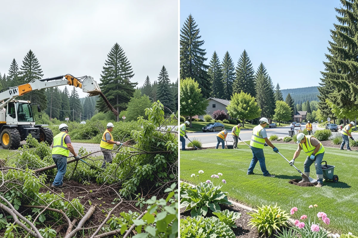 Construction Site Cleanup in Sumner, Pierce County, WA - Coordinate scope and timing with the project manager