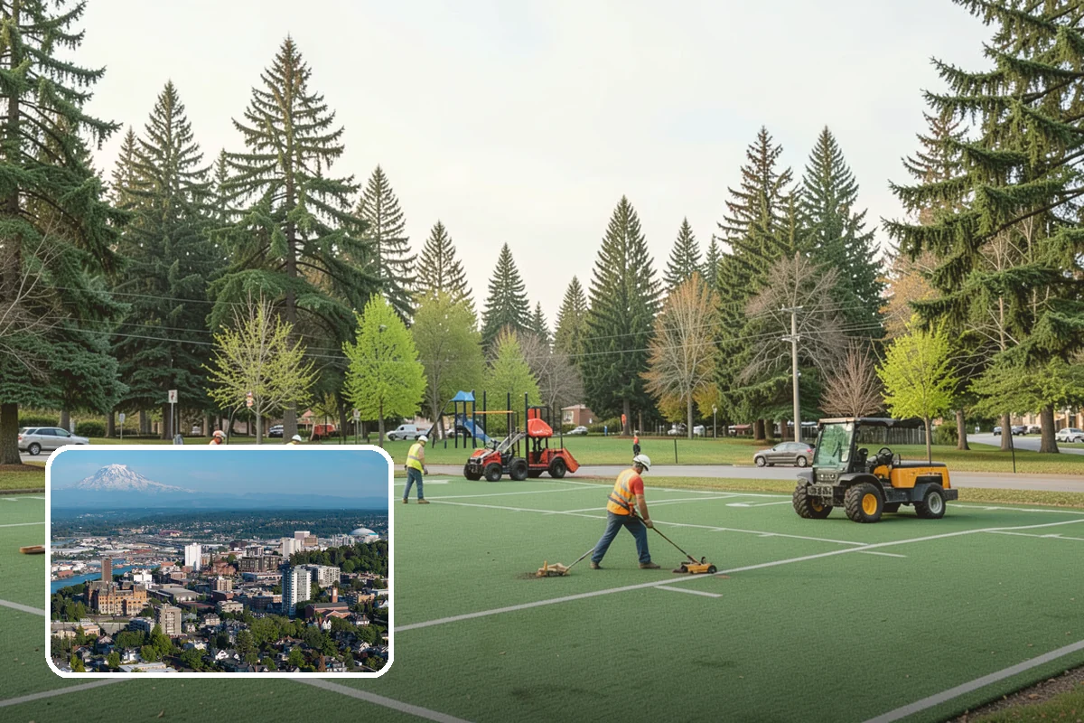 Construction Site Cleanup in Tacoma, Pierce County, WA - Maintains safe, compliant public construction sites