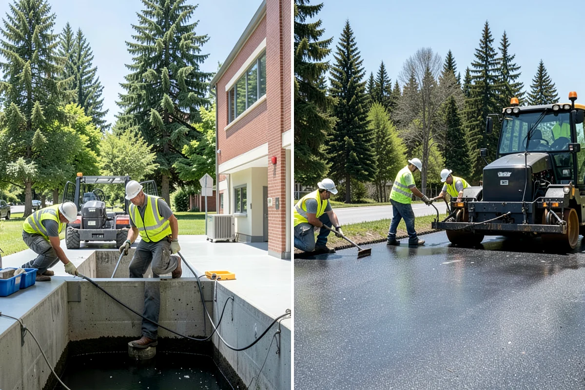 Construction Sweeping in Arlington, Snohomish County, WA - Identify site exits and haul routes