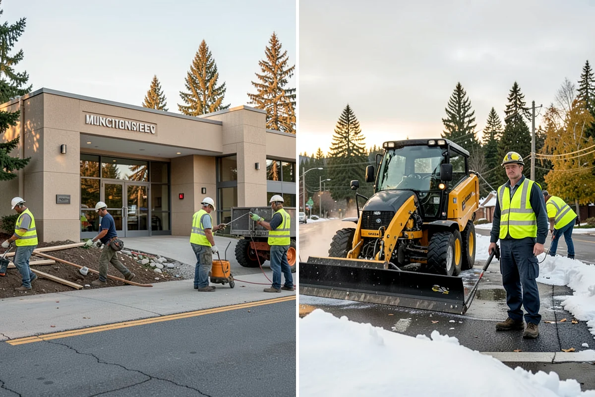Construction Sweeping in Clyde Hill, King County, WA - Identify site exits and haul routes