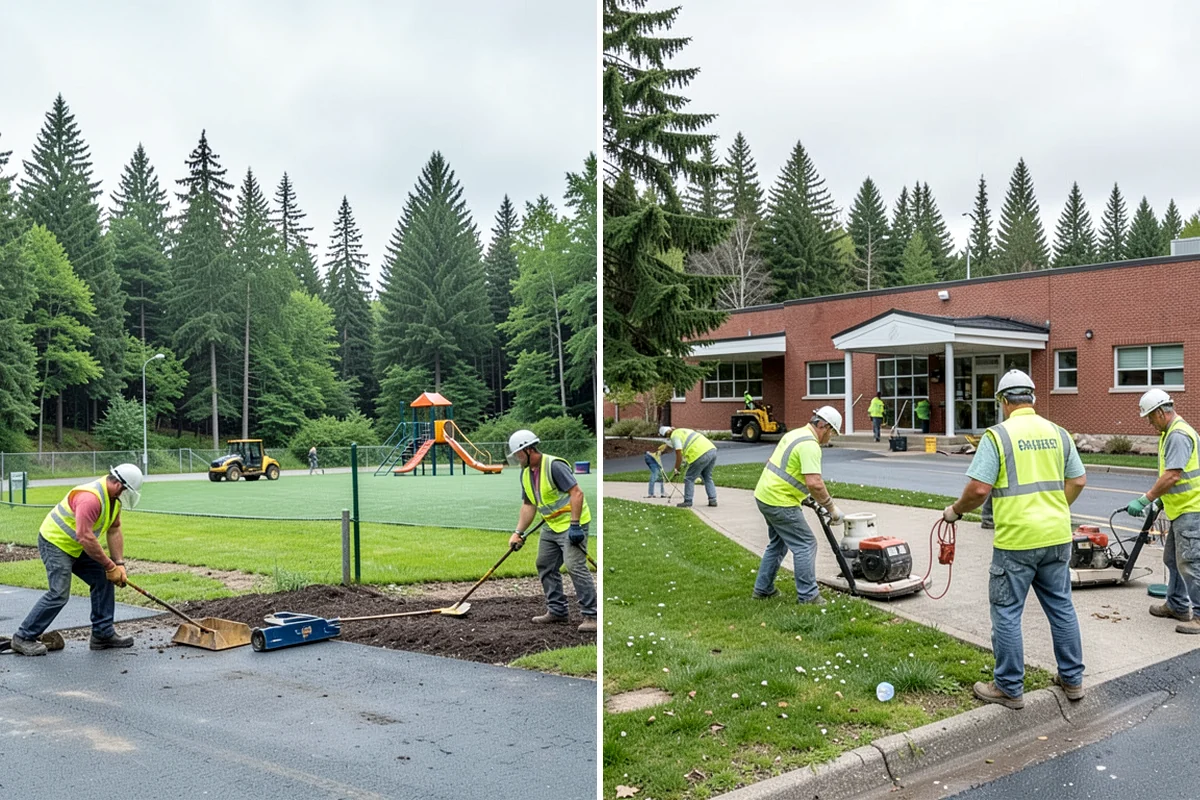 Construction Sweeping in Federal Way, King County, WA - Identify site exits and haul routes