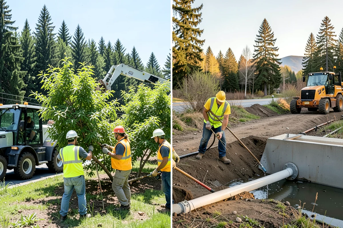 Construction Sweeping in Hunts Point, King County, WA - Identify site exits and haul routes