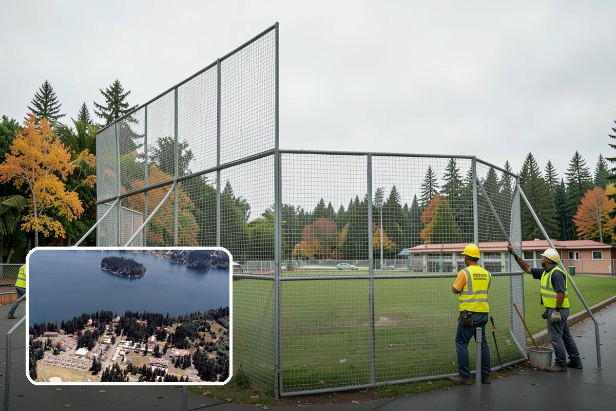 Construction Sweeping in Lakewood, Pierce County, WA - Track-out controlled at site exits