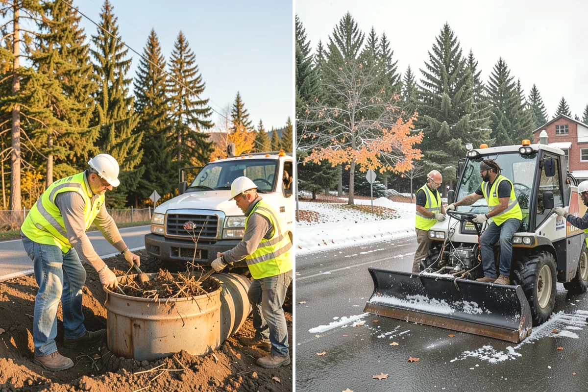 Construction Sweeping in Monroe, Snohomish County, WA - Identify site exits and haul routes