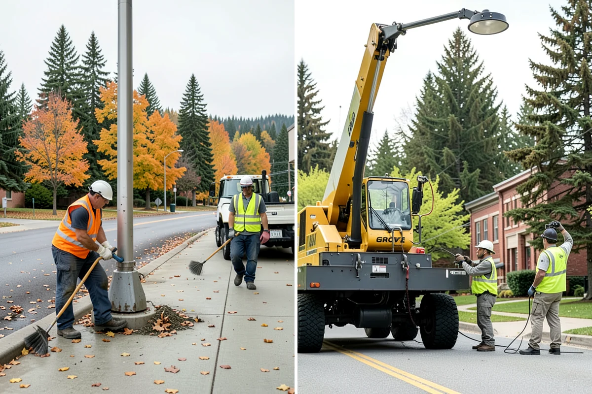 Construction Sweeping in Seattle, King County, WA - Identify site exits and haul routes